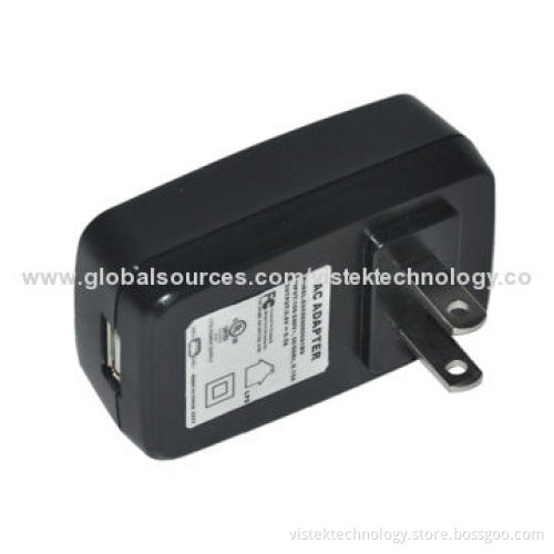 7.5W US USB AC/DC Switching Adapter for Vistek with 90-264V AC Input Voltage Range
